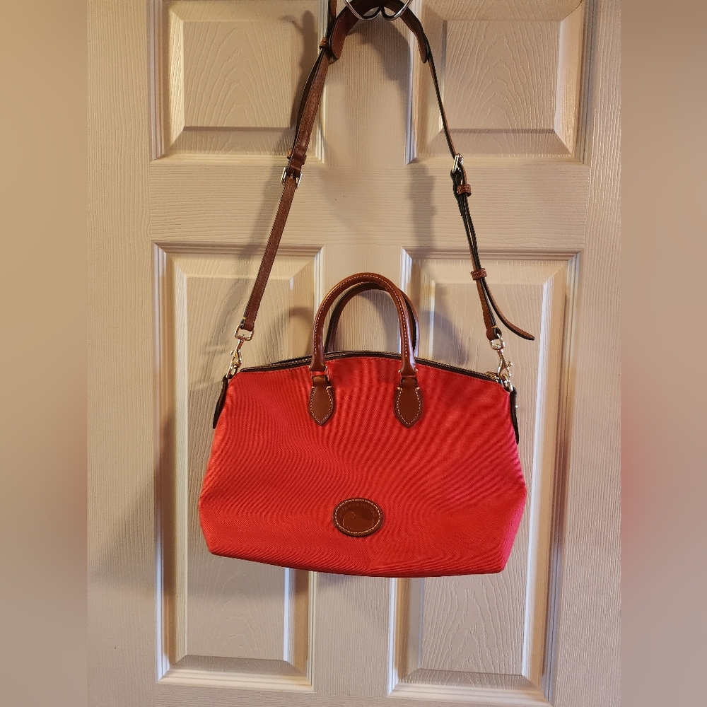 Dooney Red  satchel